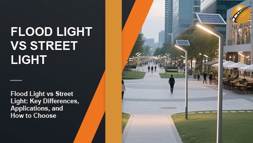 Flood Light vs Street Light